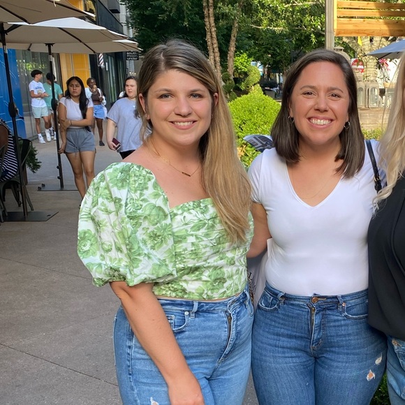 Puff sleeve floral top - Picture 2 of 2